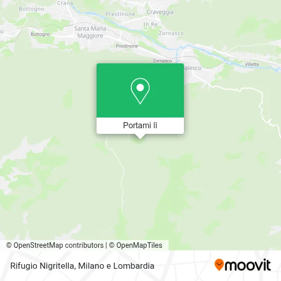 Mappa Rifugio Nigritella