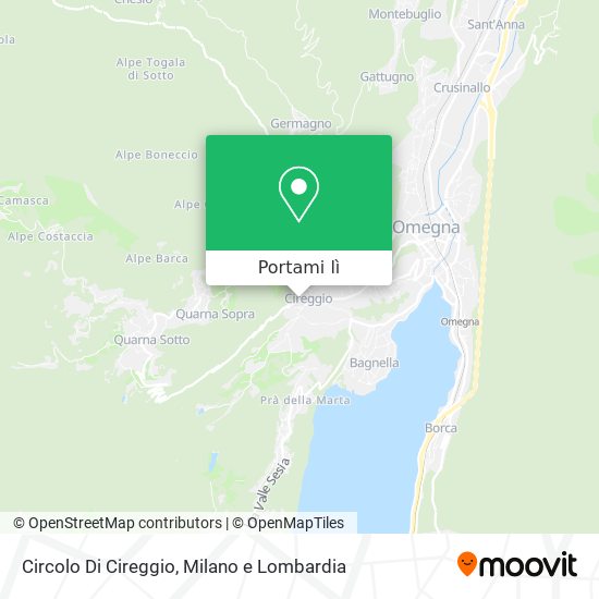Mappa Circolo Di Cireggio