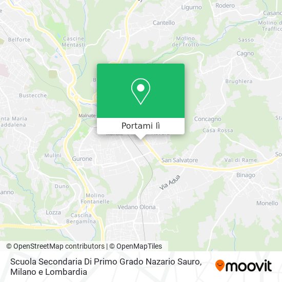 Mappa Scuola Secondaria Di Primo Grado Nazario Sauro
