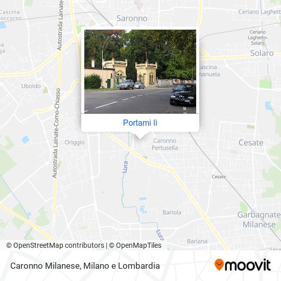 Mappa Caronno Milanese
