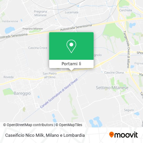 Mappa Caseificio Nico Milk