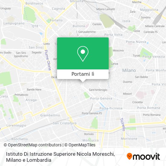 Mappa Istituto Di Istruzione Superiore Nicola Moreschi