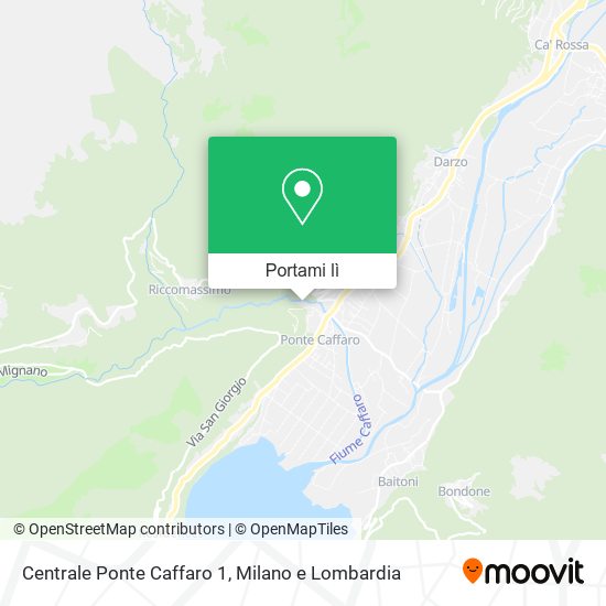 Mappa Centrale Ponte Caffaro 1