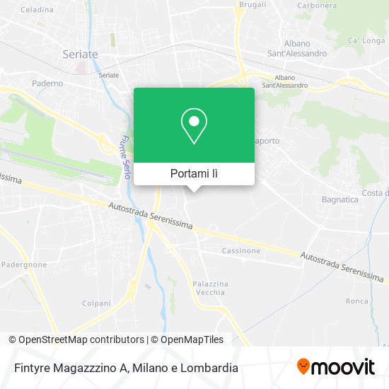 Mappa Fintyre Magazzzino A