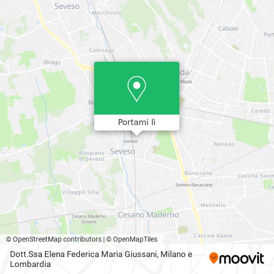 Mappa Dott.Ssa Elena Federica Maria Giussani