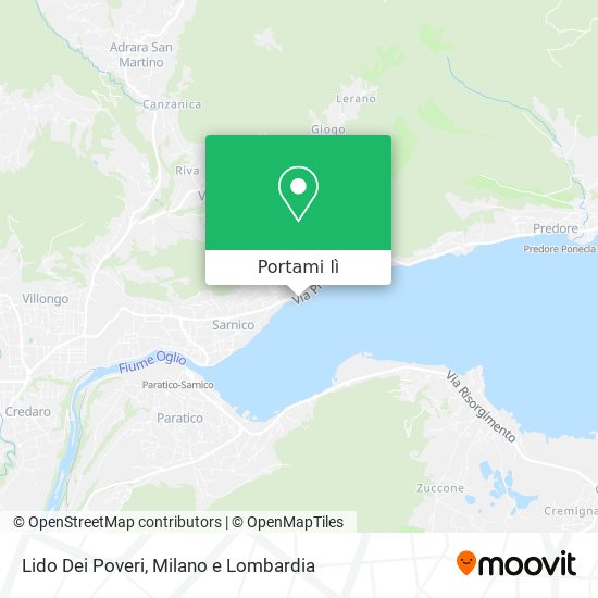 Mappa Lido Dei Poveri