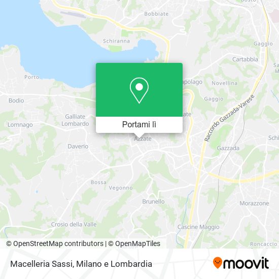 Mappa Macelleria Sassi