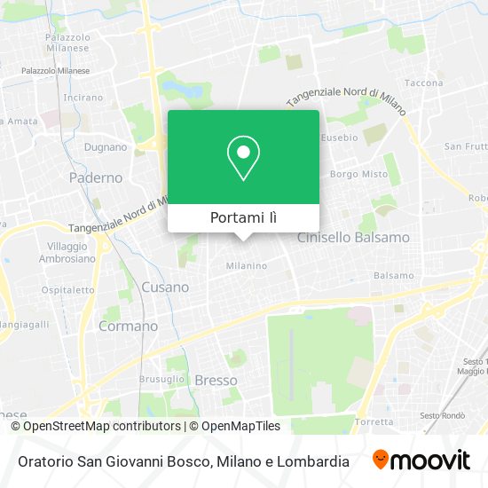 Mappa Oratorio San Giovanni Bosco