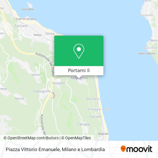 Mappa Piazza Vittorio Emanuele