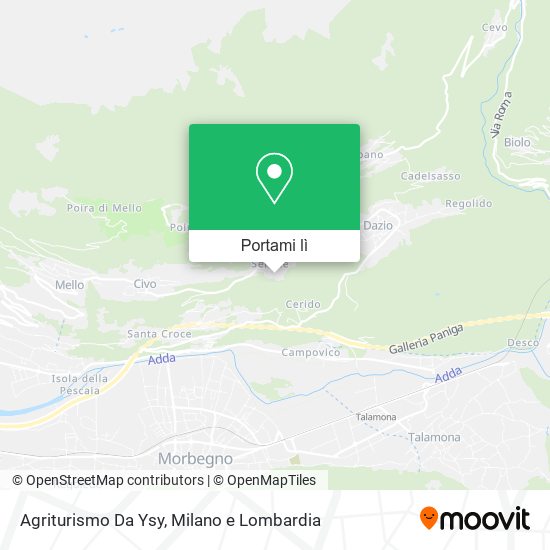 Mappa Agriturismo  Da Ysy