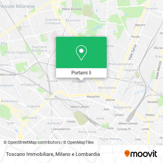 Mappa Toscano Immobiliare