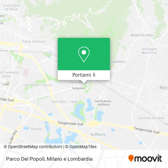 Mappa Parco Dei Popoli