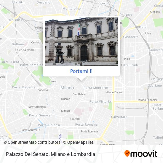 Mappa Palazzo Del Senato