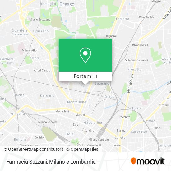 Mappa Farmacia Suzzani