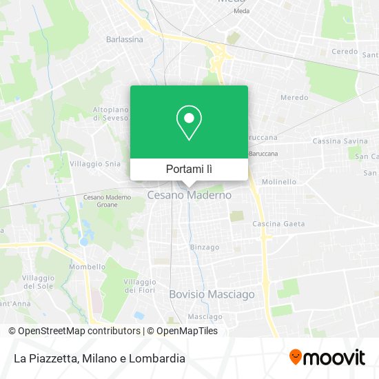 Mappa La Piazzetta