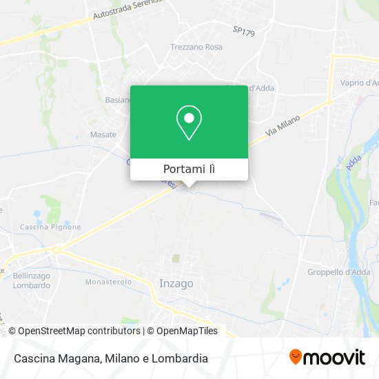 Mappa Cascina Magana