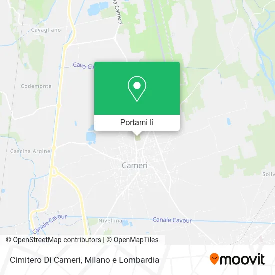 Mappa Cimitero Di Cameri