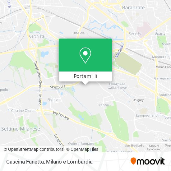 Mappa Cascina Fanetta