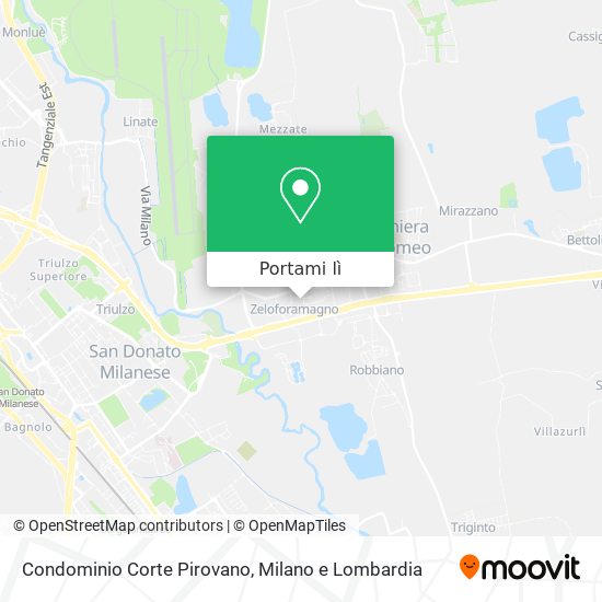 Mappa Condominio Corte Pirovano
