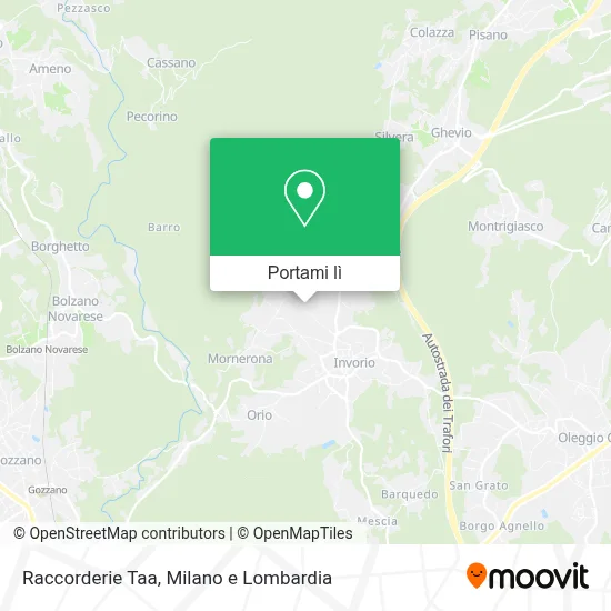 Mappa Raccorderie Taa