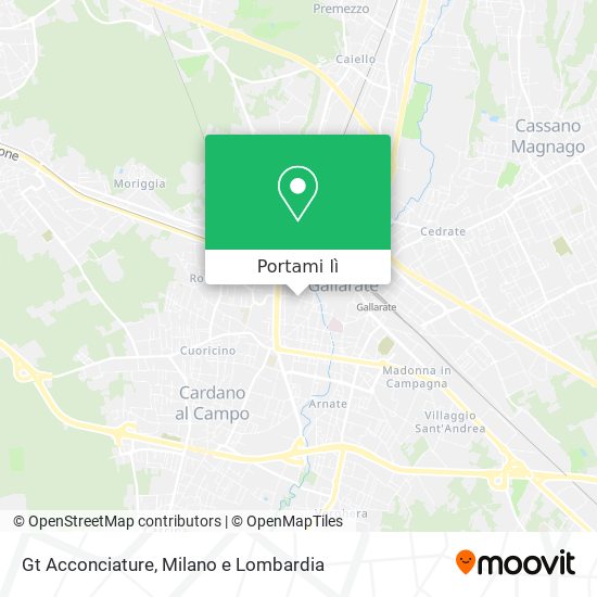 Mappa Gt Acconciature