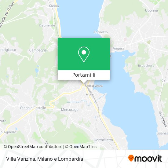 Mappa Villa Vanzina