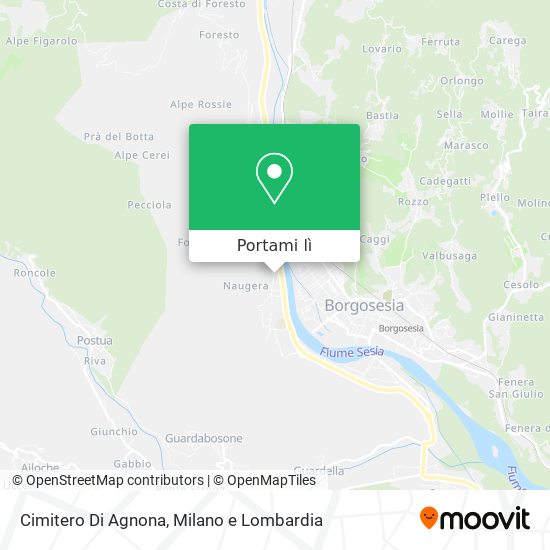 Mappa Cimitero Di Agnona