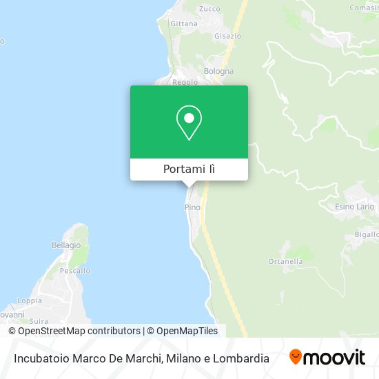 Mappa Incubatoio Marco De Marchi