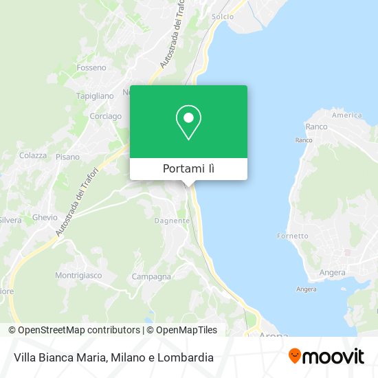 Mappa Villa Bianca Maria