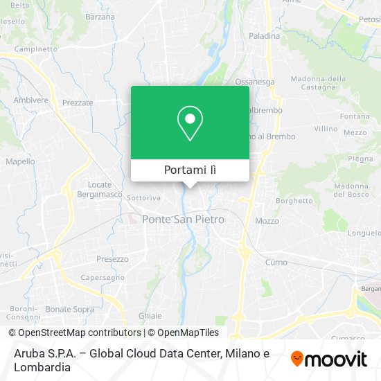 Mappa Aruba S.P.A. – Global Cloud Data Center