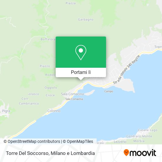 Mappa Torre Del Soccorso