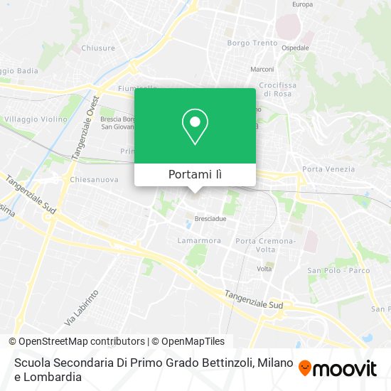 Mappa Scuola Secondaria Di Primo Grado Bettinzoli