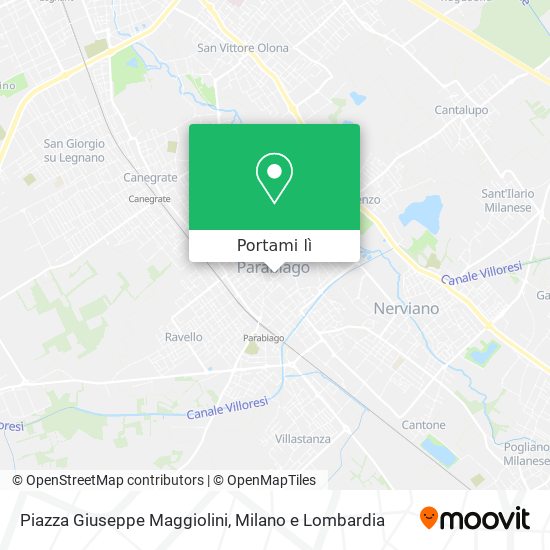 Mappa Piazza Giuseppe Maggiolini