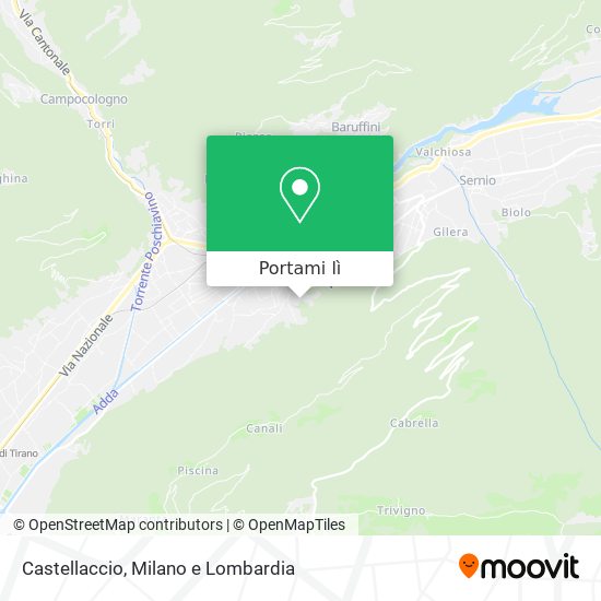 Mappa Castellaccio