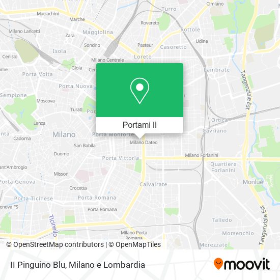Mappa II Pinguino Blu