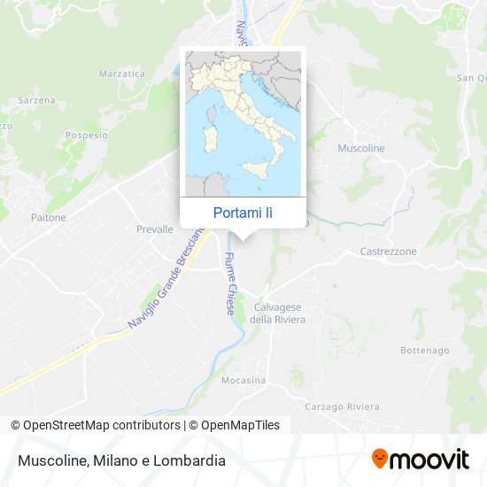 Mappa Muscoline