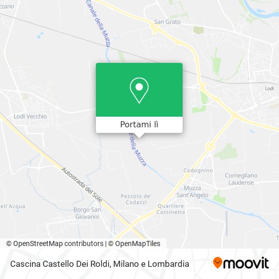 Mappa Cascina Castello Dei Roldi