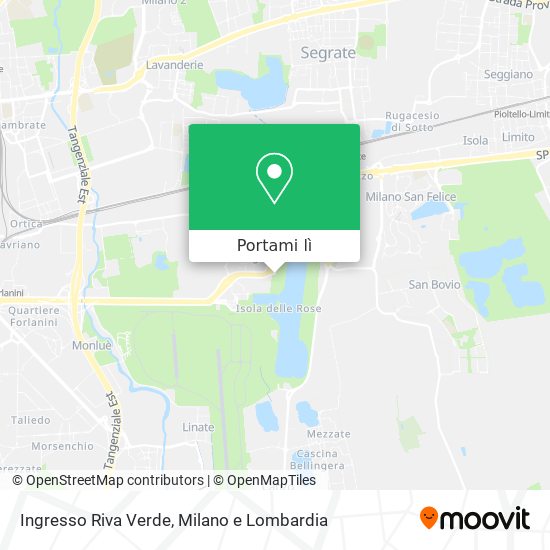 Mappa Ingresso Riva Verde