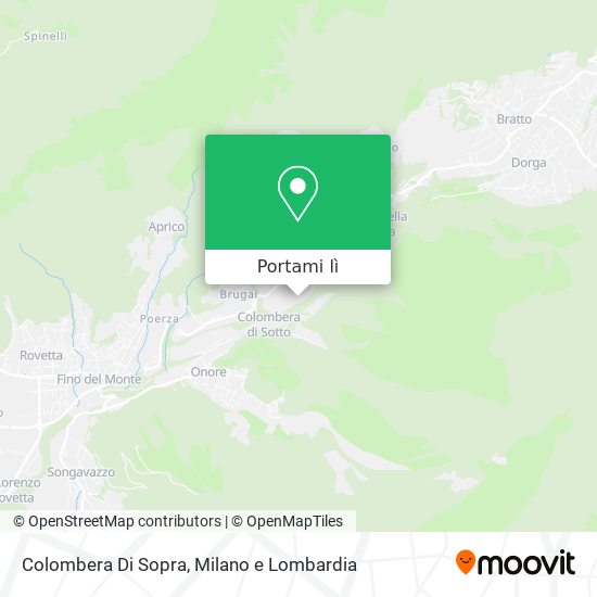 Mappa Colombera Di Sopra