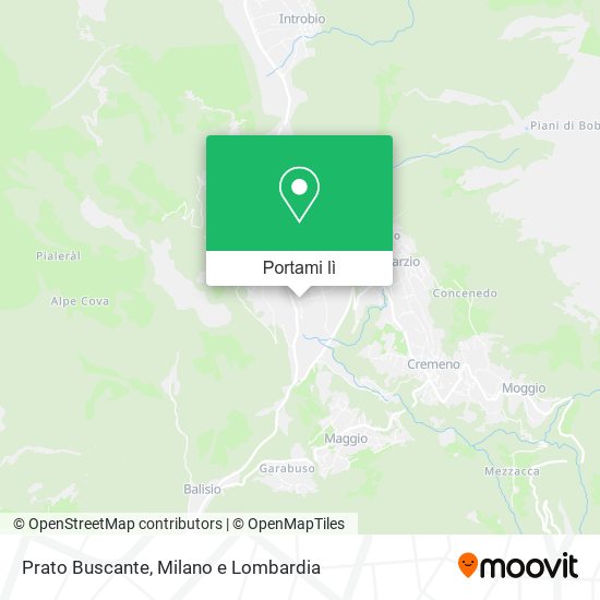 Mappa Prato Buscante