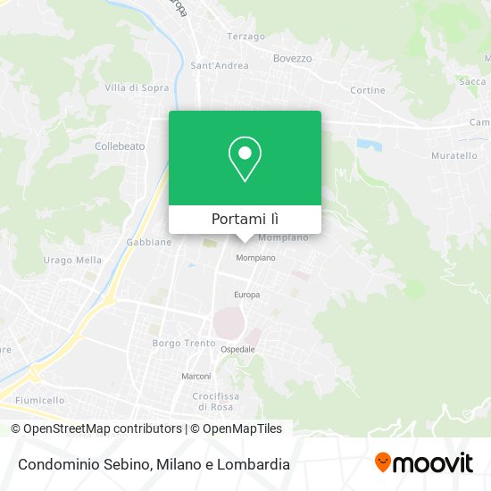 Mappa Condominio Sebino