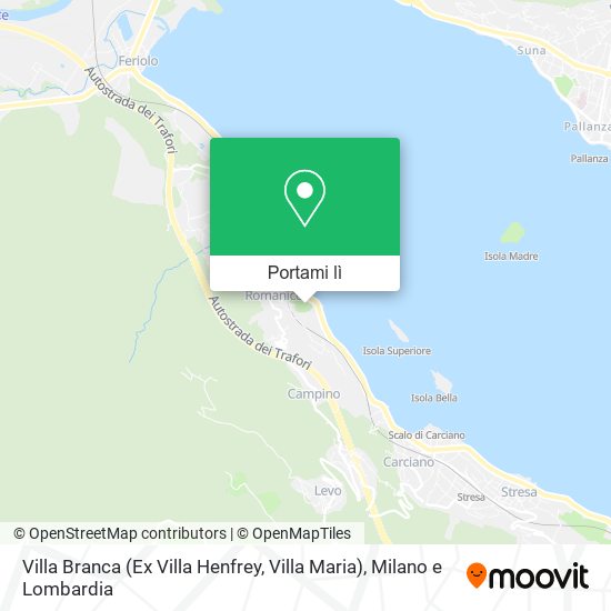 Mappa Villa Branca (Ex Villa Henfrey, Villa Maria)