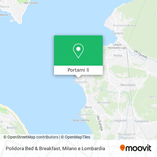 Mappa Polidora Bed & Breakfast