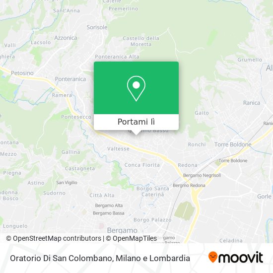 Mappa Oratorio Di San Colombano