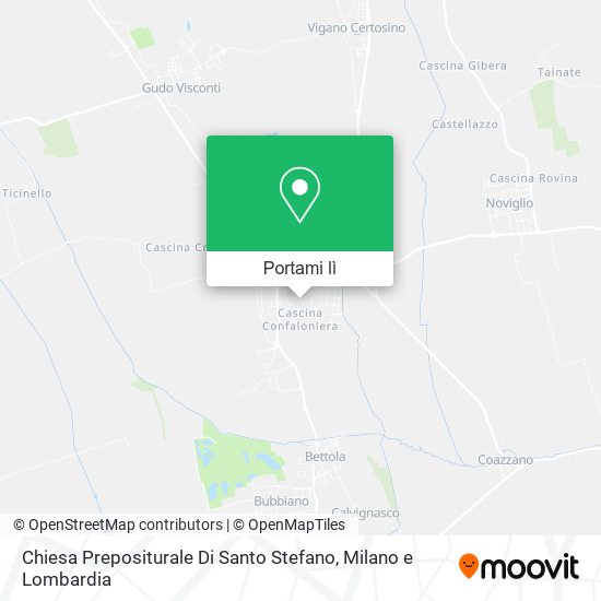 Mappa Chiesa Prepositurale Di Santo Stefano