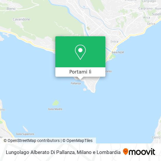 Mappa Lungolago Alberato Di Pallanza