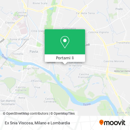 Mappa Ex Snia Viscosa