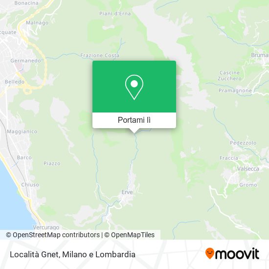 Mappa Località Gnet