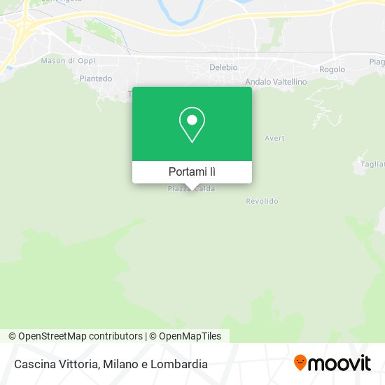 Mappa Cascina Vittoria