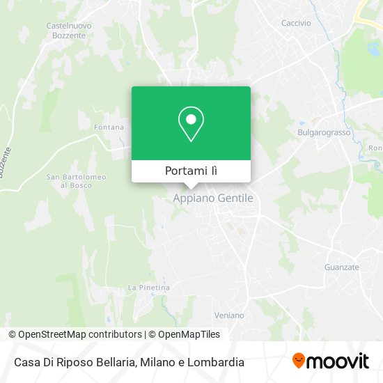 Mappa Casa Di Riposo Bellaria